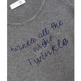 ワンショルダーサイドスリットロゴトップス イレギュラーヘム Tシャツ | Riff | 詳細画像22 