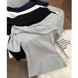 ワンショルトップス 半袖 Tシャツ | Riff | 詳細画像2 