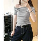 ワンショルトップス 半袖 Tシャツ | Riff | 詳細画像8 