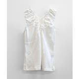 センターリボンギャザーノースリーブ 2WAY オフショル | Riff | 詳細画像21 