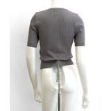 チェックリボン付きカーディガン サマーニット リブニット | Riff | 詳細画像24 