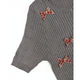 チェックリボン付きカーディガン サマーニット リブニット | Riff | 詳細画像26 