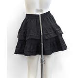 2段レースフリルミニスカート インナーパンツ付き ティアードスカート | Riff | 詳細画像32 