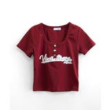 ヘンリーネックロゴプリントTシャツ 半袖 プリントT | Riff | 詳細画像31 