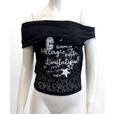 オフショルロゴレーストップス ワンショル ロゴプリント | Riff | 詳細画像25 