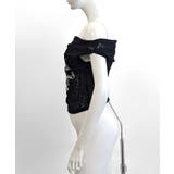 オフショルロゴレーストップス ワンショル ロゴプリント | Riff | 詳細画像27 