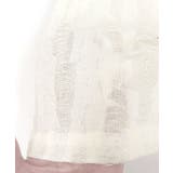 ワンショルダーバタフライ半袖Tシャツ ロゴプリント ワッペン | Riff | 詳細画像24 