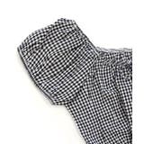 オフショルシャーリング半袖トップス パフスリーブ リボン | Riff | 詳細画像30 