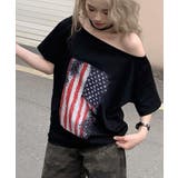 星条旗Tシャツ プリントT ロゴ | Riff | 詳細画像7 