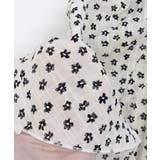 花柄サイドスリットフレアロングスカート ウエストゴム ティアードスカート | Riff | 詳細画像32 