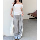 オフショルレースフリルトップス 2WAY フレンチスリーブ | Riff | 詳細画像10 