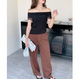 オフショルレースフリルトップス 2WAY フレンチスリーブ | Riff | 詳細画像26 