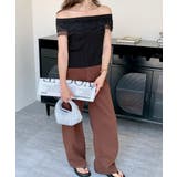 オフショルレースフリルトップス 2WAY フレンチスリーブ | Riff | 詳細画像30 