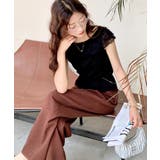 オフショルレースフリルトップス 2WAY フレンチスリーブ | Riff | 詳細画像41 