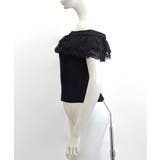 オフショルレースフリルトップス 2WAY フレンチスリーブ | Riff | 詳細画像45 