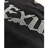 ネックチェーンラインストーンオフショルダーTシャツ チョーカー ロゴ | Riff | 詳細画像20 