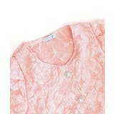 バックオープン花柄エンボスミニワンピース ウエスト見せ ジャガード | Riff | 詳細画像26 