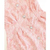 バックオープン花柄エンボスミニワンピース ウエスト見せ ジャガード | Riff | 詳細画像28 