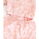 バックオープン花柄エンボスミニワンピース ウエスト見せ ジャガード | Riff | 詳細画像30 