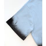 スプレー加工裾ドロストロゴプリントTシャツ ワンショル 英字プリント | Riff | 詳細画像26 