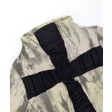 クロス切り替えロングTシャツ ロンT タイダイ | Riff | 詳細画像10 