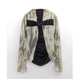 クロス切り替えロングTシャツ ロンT タイダイ | Riff | 詳細画像6 