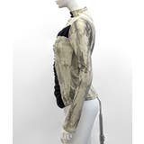 クロス切り替えロングTシャツ ロンT タイダイ | Riff | 詳細画像8 