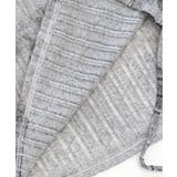 サイドシャーリングクロス柄長袖トップス 肩ベルト付き ロンT | Riff | 詳細画像24 