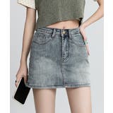 デニムミニスカート インナーパンツ付き スカパン | Riff | 詳細画像16 