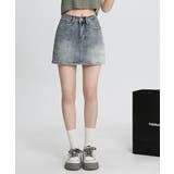 デニムミニスカート インナーパンツ付き スカパン | Riff | 詳細画像18 