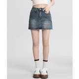 デニムミニスカート インナーパンツ付き スカパン | Riff | 詳細画像6 