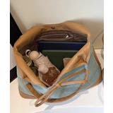 異素材切り替えトートバッグ リボン ハンドバッグ | Riff | 詳細画像15