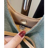 異素材切り替えトートバッグ リボン ハンドバッグ | Riff | 詳細画像16