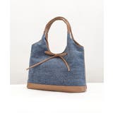 異素材切り替えトートバッグ リボン ハンドバッグ | Riff | 詳細画像28