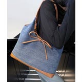 異素材切り替えトートバッグ リボン ハンドバッグ | Riff | 詳細画像6