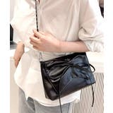 フロントリボンショルダーバッグ チェーンバッグ クラッチバッグ | Riff | 詳細画像5