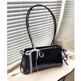 レースリボンショルダーバッグ トートバッグ ハンドバッグ | Riff | 詳細画像18