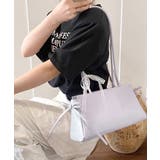 レースリボンショルダーバッグ トートバッグ ハンドバッグ | Riff | 詳細画像23