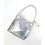 パールリボンチャーム付きショルダーバッグ トートバッグ ハンドバッグ | Riff | 詳細画像24