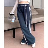 ウエストサイドレースワイドパンツ サイド刺繍 イージーパンツ | Riff | 詳細画像16 