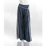 ウエストサイドレースワイドパンツ サイド刺繍 イージーパンツ | Riff | 詳細画像23 