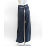 ウエストサイドレースワイドパンツ サイド刺繍 イージーパンツ | Riff | 詳細画像25 