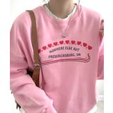 ハートプリントスウェット トレーナー オーバーサイズ | Riff | 詳細画像11 