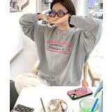 ハートプリントスウェット トレーナー オーバーサイズ | Riff | 詳細画像3 