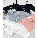 オフショルカーディガン ショート丈 リボン | Riff | 詳細画像2 