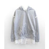 レースジップパーカー オーバーサイズ ビッグサイズ | Riff | 詳細画像12 