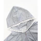 レースジップパーカー オーバーサイズ ビッグサイズ | Riff | 詳細画像16 