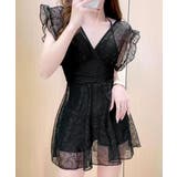 レースワンピース水着 カシュクール フリル | Riff | 詳細画像11 