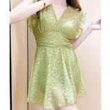 レースワンピース水着 カシュクール フリル | Riff | 詳細画像15 