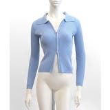 ダブルジップトップス リブニット カーディガン | Riff | 詳細画像20 